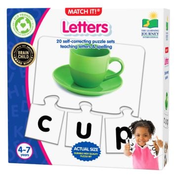Learning Journey Match It Letters Puzzle