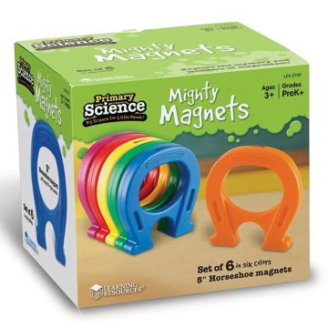 Learning Resources Primary Science Mighty Magnets Set of 6