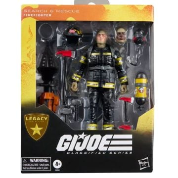 G.I. Joe Classified Series Legacy Collection Search & Rescue Firefighter Action Figure