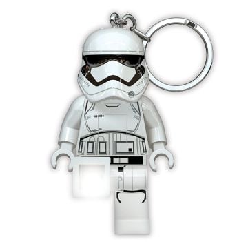 Lego Star Wars Mandalorian Stormtrooper Keychain Light 2 Inch Tall Figure