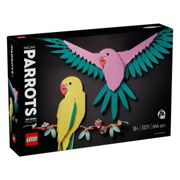 LEGO Art Fauna Collection Macaw Parrots (31211)