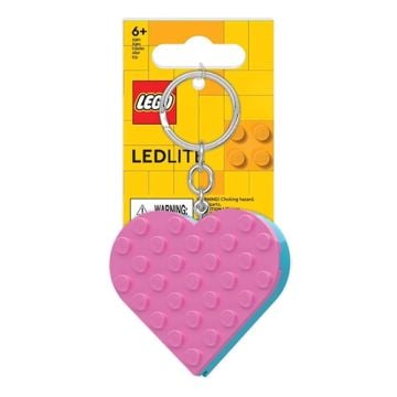LEGO Heart LED Keychain Flashlight