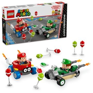 LEGO Super Mario: Mario Kart Baby Mario vs. Baby Luigi (72034)