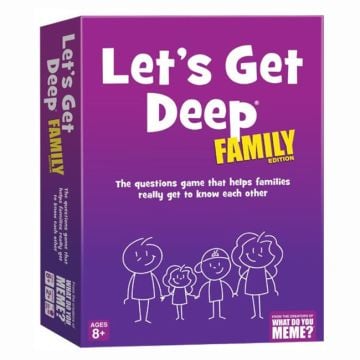 Lets Get Deep Family Edition Card Game (Image 1)