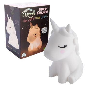 Lil' Dreamers Unicorn Soft Touch Silicone LED Light