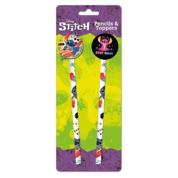Lilo And Stitch Pencils Acid Pops Pencils And Toppers 2 Pack