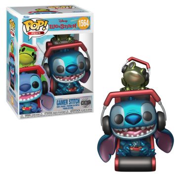 Lilo & Stitch: Gamer Stitch Metallic Funko POP! Vinyl