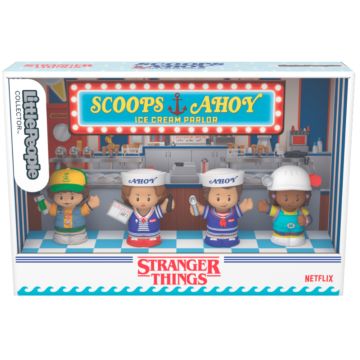 Fisher Price Little People Collector Stranger Things Scoops Troops Special Edition Figure Set