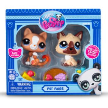Littlest Pet Shop 2 Pack Bark-Cuterie Pet Pair Toy