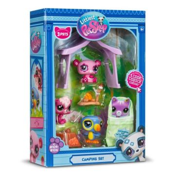 Littlest Pet Shop Series 2 Camping Play Pack Figures