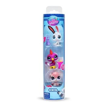 Littlest Pet Shop Trio In Tube Series 2 Park Pets 3 Pack Figures