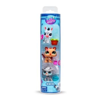 Littlest Pet Shop Trio In Tube Series 2 Zoo Pets 3 Pack Figures
