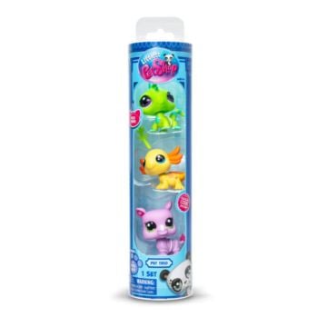 Littlest Pet Shop Trio In Tube Wild Vibes 3 Pack Figures