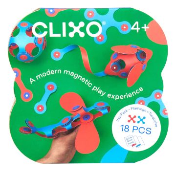 CLIXO Itsy Pack Flamingo/Turquoise