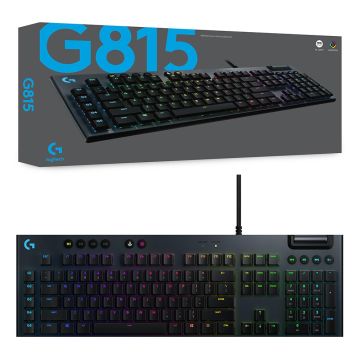 Logitech G815 Lightsync RGB GL Clicky Mechanical Gaming Keyboard