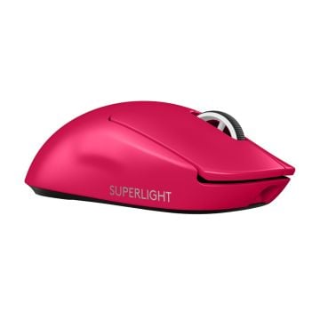 Logitech G PRO X SUPERLIGHT 2 LIGHTSPEED Gaming Mouse (Magenta)