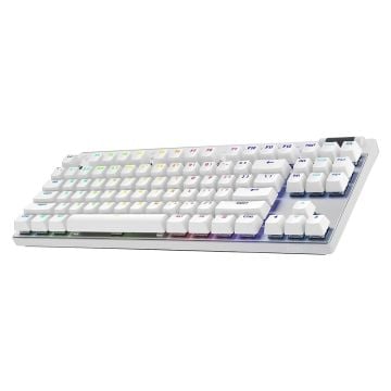 Logitech G PRO X TKL LIGHTSPEED Gaming Keyboard (White)