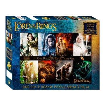 Impact Lord Of The Rings 20th Anniversary 1000 Piece Jigsaw Puzzle
