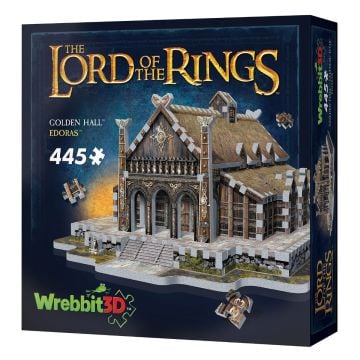 Lord of the Rings Golden Hall Edoras Wrebbit 3D Puzzle