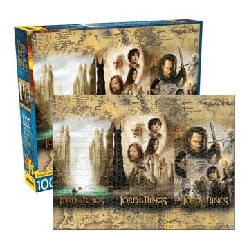 Lord of the Rings Triptych 1000 Piece Jigsaw Puzzle