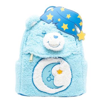 Loungefly Care Bears Bedtime Bear 10" Faux Leather Mini Backpack