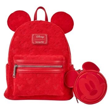Loungefly Disney Mickey Ears Burnout 10" Mini Backpack