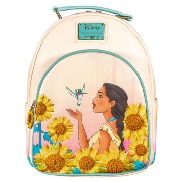 Loungefly Disney Pocahontas Sunflower Faux Leather Mini Backpack