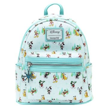 Loungefly Disney Sensational Six Holiday Faux Leather Mini Backpack