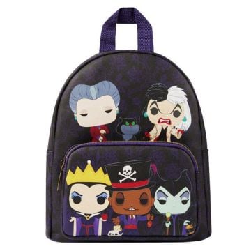 Loungefly Disney Villains Funko Backpack Faux Leather Mini Backpack