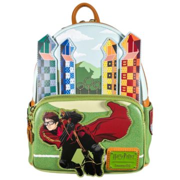 Loungefly Harry Potter Quidditch Faux Leather Mini Backpack