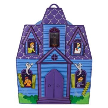 Loungefly Scooby-Doo Haunted Mansion 10" Faux Leather Mini Backpack