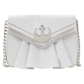 Loungefly Star Wars Princess Leia White Chain Crossbody Bag