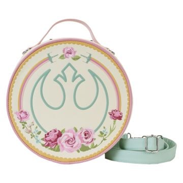 Loungefly Star Wars Rebel Alliance Floral Round Convertible Crossbody