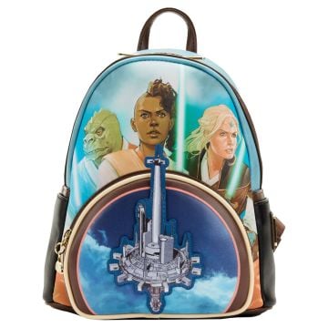 Loungefly Star Wars The High Republic Comic Faux Leather Mini Backpack