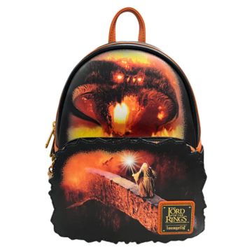 Loungefly The Lord of the Rings Gandalf vs Balrog Faux Leather Mini Backpack