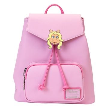 Loungefly The Muppets Miss Piggy 10" Faux Leather Mini Backpack