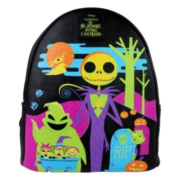 Loungefly The Nightmare Before Christmas Blacklight Mini Backpack