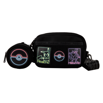 Loungefly Pokemon Neon Sign Sling Bag