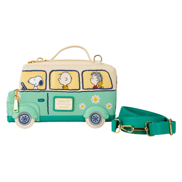 Loungefly Peanuts Road Trip Bus Crossbody Bag0