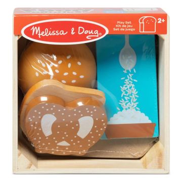 M&D Wooden Food Groups Play Set Grains