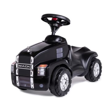 Mack Mini Truck Foot to Floor Ride-on Vehicle (Black)