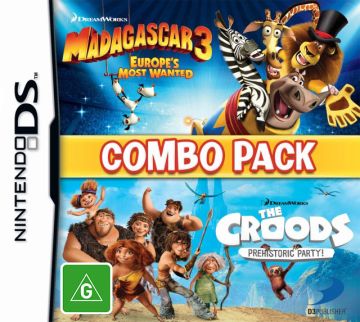 Madagascar 3 The Video Game & The Croods Prehistoric Party Pack Combo [Pre Owned]