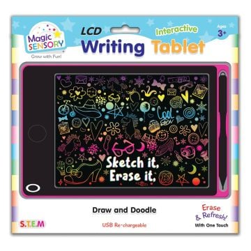 Magic Sensory Interactive LCD Writing Tablet (Pink Unicorn)