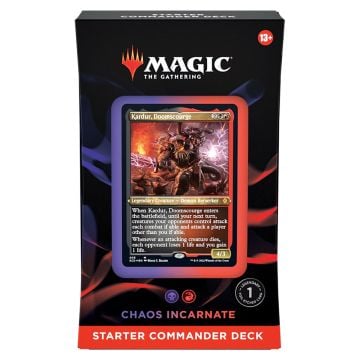 Magic The Gathering Chaos Incarnate Starter Commander Deck 2022 (Image 1)