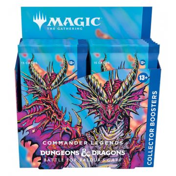 Magic The Gathering: Commander Legends Battle for Baldurs Gate Collectors Booster Box
