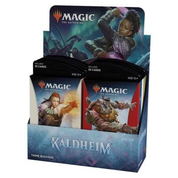 Magic The Gathering Kaldheim Theme Booster Display