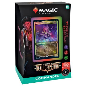 Magic The Gathering Streets of New Capenna Riveteers Rampage Commander Deck