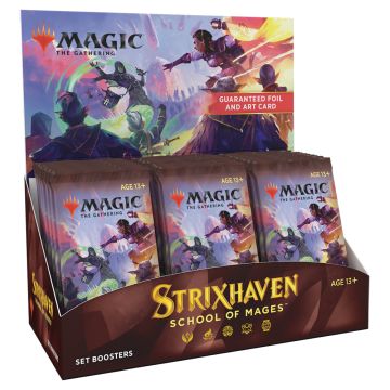Magic the Gathering: Strixhaven School of Mages Set Booster Box