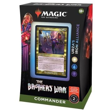 Magic The Gathering The Brothers War Urzas Iron Alliance Commander Deck
