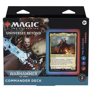 Magic the Gathering Universes Beyond Warhammer 40,000 The Ruinous Powers Commander Deck